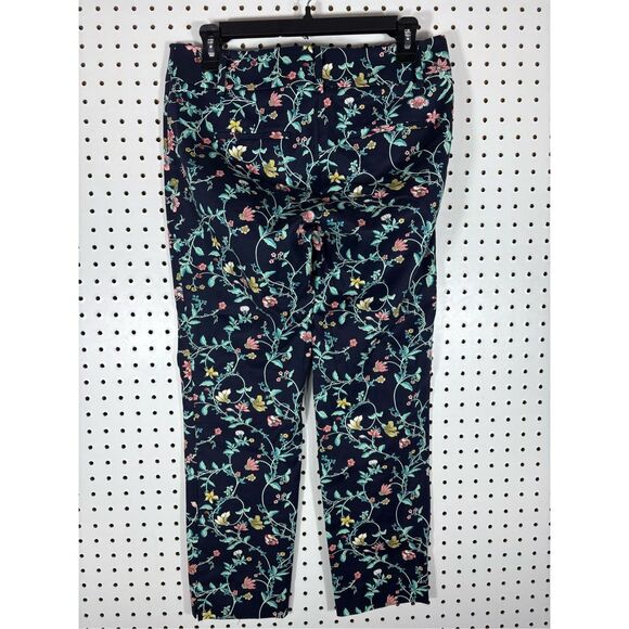 Loft floral Marissa Riviera pants size 0 measures as a 8/10 - Picture 2 of 12